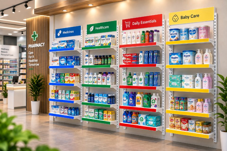 PHARMACY & RETAIL RACKS